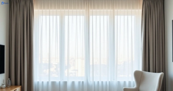Restored vibrant drapes in bareena-vic QLD after Matty Curtain Cleaning